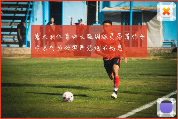 意大利体育部长强调球员辱骂对手母亲行为必须严惩绝不姑息